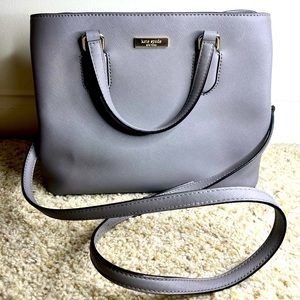 Grey Kate Spade Cross Body Purse